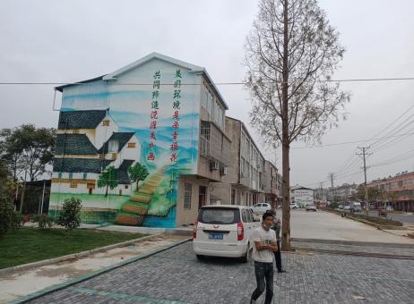 黄龙墙绘的制作流程