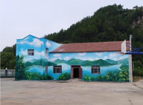 黄龙彩绘墙绘一般制作的位置