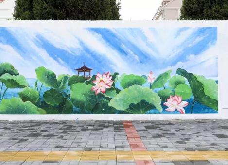 黄龙墙绘施工材料制作工艺说明