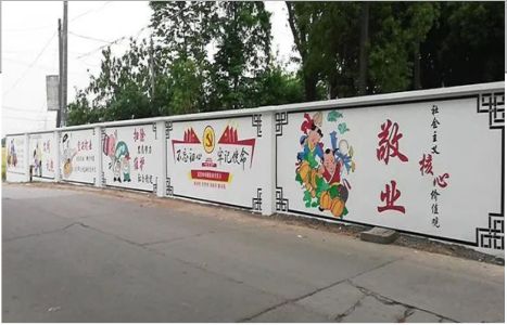 黄龙手绘墙画在现实中主要有哪些应用？